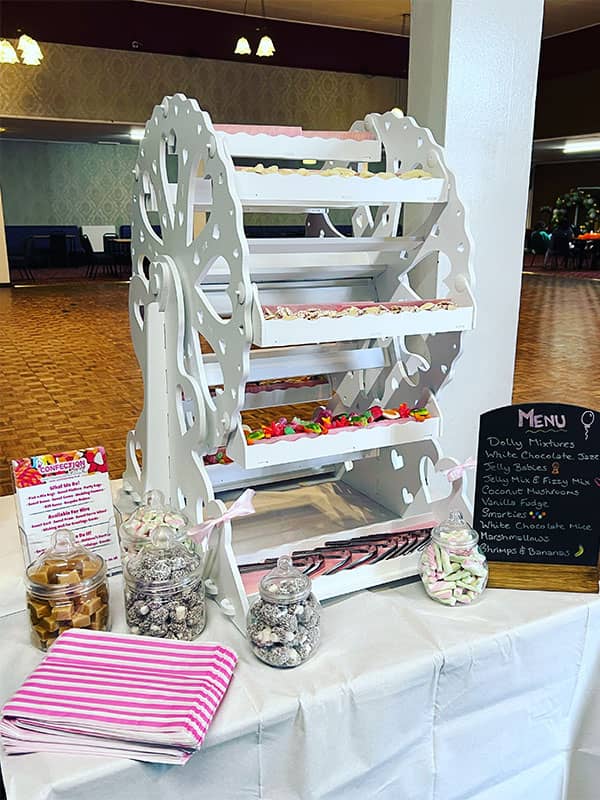 Wrexham party sweet cart